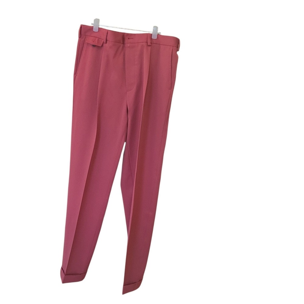 Brooks Brothers Country Club Pro Sport Golf Pants Salmon Orange Mens 34 x 30